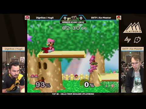 Flatiron 3: Winners Top 48 - DIG HugS (Samus) vs. Ka-Master (Luigi)