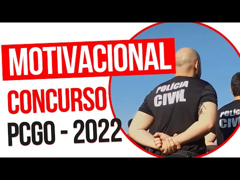 Concurso Polícia Civil do Estado de Goiás - Vídeo Motivacional #PCGO