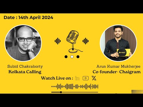 Hello Kolkata! | Ep. #15 | ft. Arun Kumar Mukherjee - Co-Founder @ Chaigram