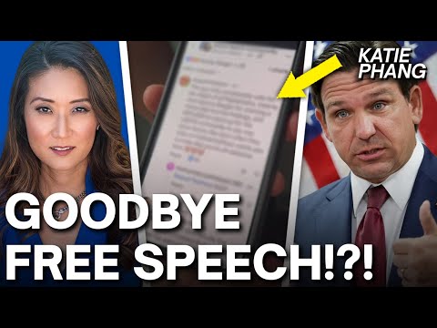 Florida CRACKS DOWN on FREE SPEECH With SHOCKING Move