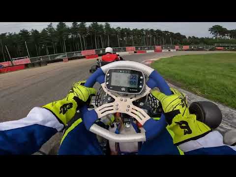 Helmet Cam DRIVER POV - Karting Genk - Rotax Max DD2 EVO l OTK LN Kart Four 2023 l Mojo D5 (oud)