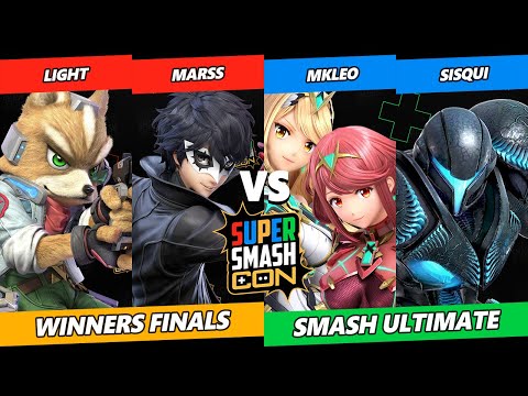SSC 2022 Winners Finals - Light/Marss Vs. MkLeo/Sisqui - Smash Ultimate Tournament