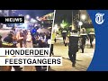 Politie beëindigt illegaal straatfeest Deventer