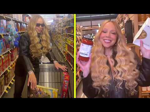 Fans Shocked To See Mariah Carey Grocery Shopping