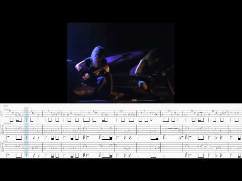 Metallica's "To Live is to Die" Bass and Guitar solo Seattle 1989 +TABS