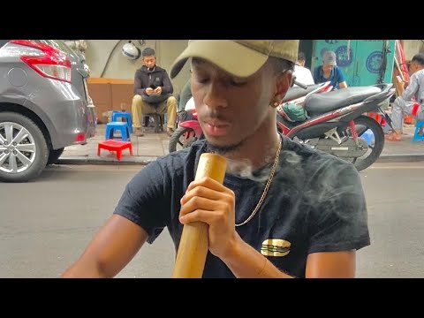 Smoking Thuốc Lào Pipe in Vietnam 🇻🇳