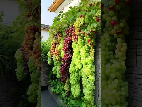 Grapes unbelievable video #grape #fruit #unique #rare #video