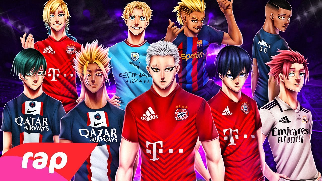 Os Melhores do Mundo Trap ⚽⚽ (Blue Lock) | The Best |