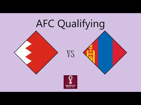 Bahrain vs Mongolia - Asian Qualifying (Round 2 Group D)