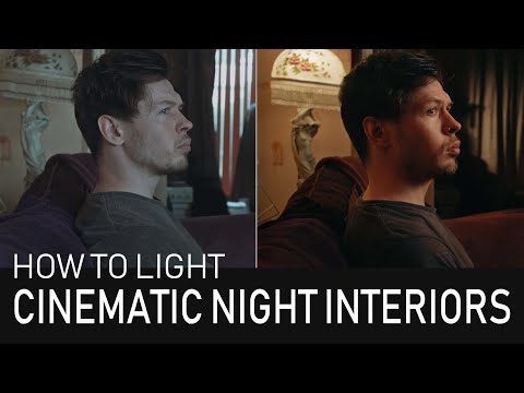 How To Light A Cinematic Interior Shot - With 3 Lights