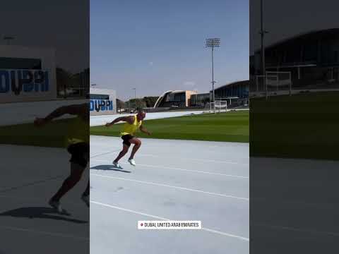 MARCELL JACOBS TRAINING IN DUBAI 🇦🇪🏃‍♂️💨🔥🤯💎😇😎