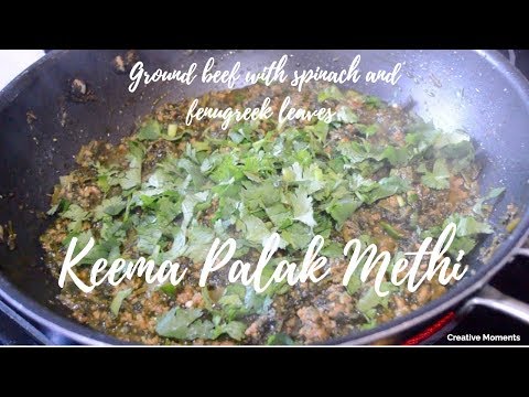 How to make Spinach and Ground Beef Recipe - Spicy