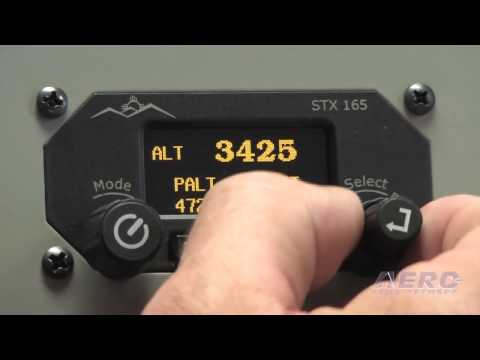 SANDIA STX 165 - TRANSPONDER A/C mode