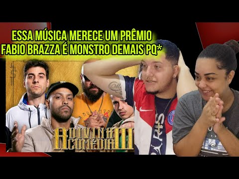 CASAL ON REACT - A DIVINA COMÉDIA PT 3 - MOZART MZ, GIGANTE NO MIC, FABIO BRAZZA E ZEUS