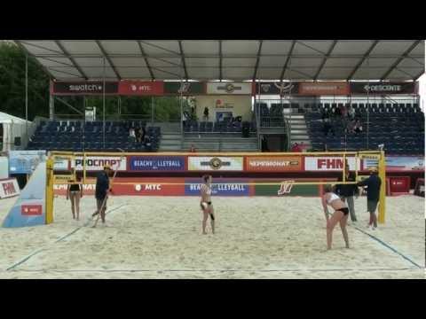 CEV Cup Moscow 2012 Final 24.06.2012 13:05 Meppelink-van Gestel NED Vasina-Vozakova RUS