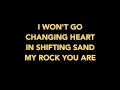 Shifting Sands by Definitive Worship Lyric Video