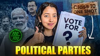 CLASS 10 POLITICAL PARTIES FULL CHAPTER | CBSE Class 10 Civics | Shubham Pathak #socialscience #sst