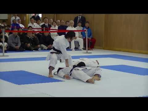 Team Kata Chatanyarakusanku by H.Watanabe, H.Baba and I. Ikumi 山梨学院大学女子団体形 チャタンヤラクーサンクー