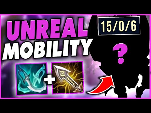 *HIDDEN OP* PLAY THIS CHAMPION BOT IF YOU WANT FREE LP (CRIT BUILD) - League of Legends