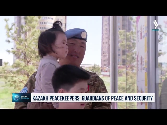 Kazakistan Barış Gücü Birliği dünya güvenliğini koruyor