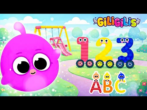 Happy Number Playground 🎶 Learn to Count 1–2–3 with Giligilis Kids Songs