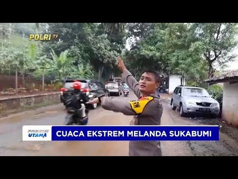 BUKA TUTUP ARUS LALU LINTAS DISEKITAR LOKASI LONGSOR SUKABUMI