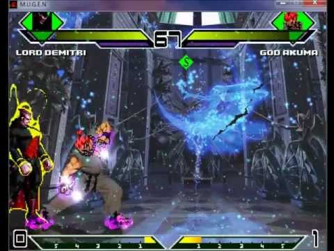 Demitri vs God Akuma