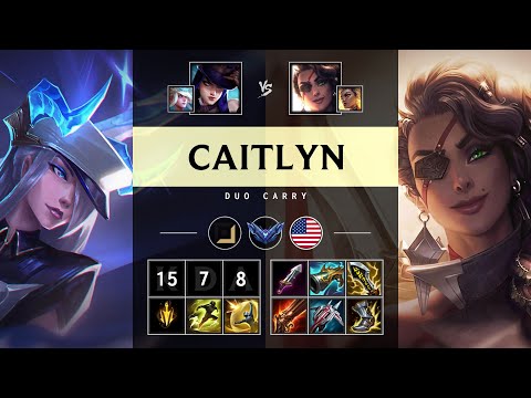 Caitlyn ADC vs Samira - NA Diamond Patch 25.06