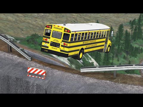 Cars vs Cliff Roads | BeamNG.Drive