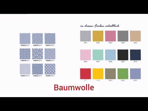 Neue Stoffe: Baumwollserie