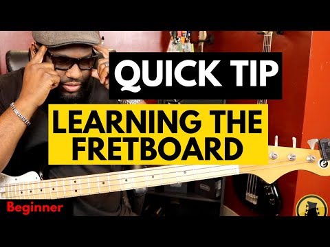 Quick Trick To Learning The Fretboard - Bass Guitar