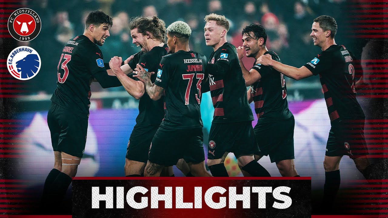 Midtjylland vs FC Copenhagen highlights
