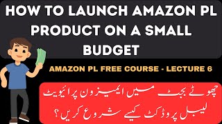 How to Launch Amazon PL Product in a Small Budget | How to Sell on Amazon | Amazon FBA Course