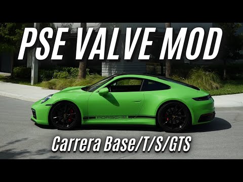 M-Engineering PSE Valve Mod for Porsche 992 Carrera Base / T / S / GTS