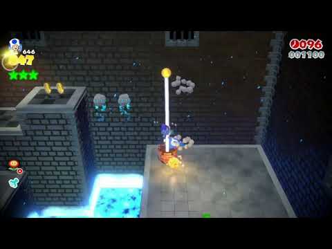 Super Mario 3D World [Switch] 5-3 Speedrun - Time: 4 (Tied WR)