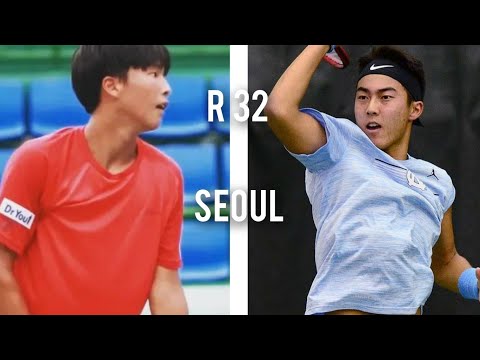 Kim Jang-jun 15 year old (South Korea ) VS Rinky Hijikata | ATP Challenger Seoul 2022 | Round of 32