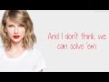 Taylor Swift – Bad Blood (Lyrics)