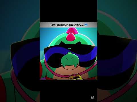 Buzz Origin story🥶  #brawlstars #sakura #Edgebs