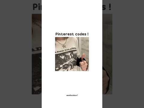 Pinterest codes ! ⚡️ [ #viral #aesthetic #trend #trending #trendingshorts #viralvideo #fypシ #tiktok]