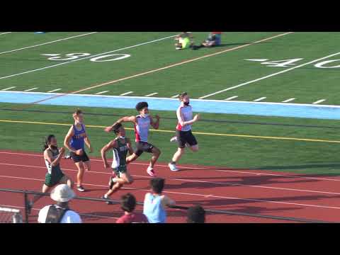 Dylan Swann wins Marshall May 5th Meet – Boys 100 Meter Dash Heat 2