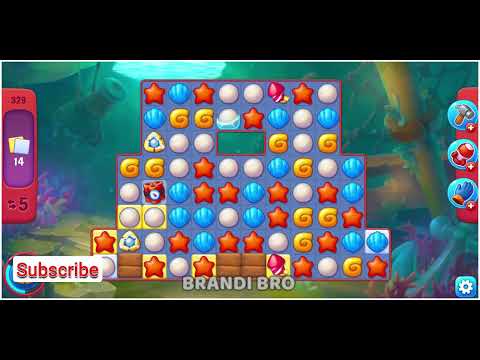 Fishdom; Level 329 Complete🔥😱| BRANDI BRO | #fishdom #fishdompuzzlegame #gaming #trending #newvideos