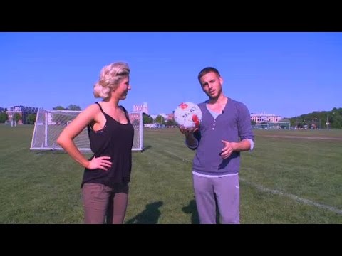 Anton Hyséns fotbollsskola med Sigrid Bernson - Let’s Dance (TV4)