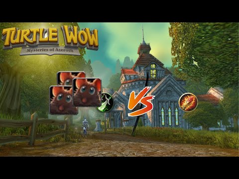 [Turtle WoW] 3 level 1 twinks vs a panicking level 31 mage