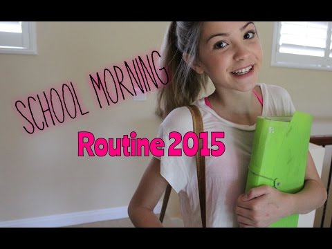 School Morning Routine 2015 ▶7:06
