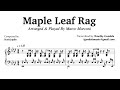 Maple Leaf Rag- Arranged by Marco Marconi (Piano Transcription)