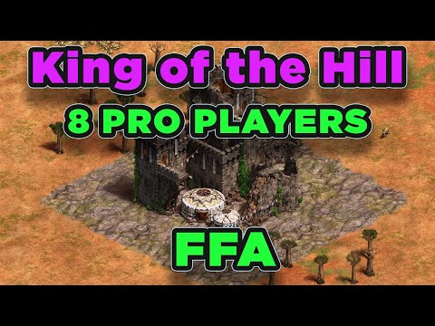 8 Pros FREE FOR ALL Game | Aoe2 DE