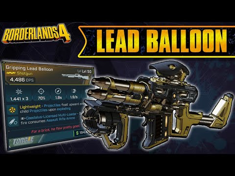 Borderlands 4 | Lead Balloon Legendary Weapon Guide (Raining Rockets!)