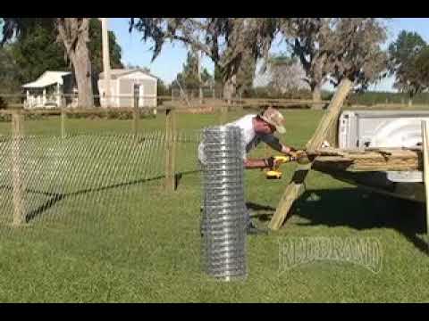 How to install Redbrand Yard, garden and Kennel (Dog) Fence