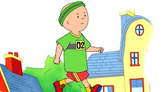Running the Marathon | Caillou Cartoon