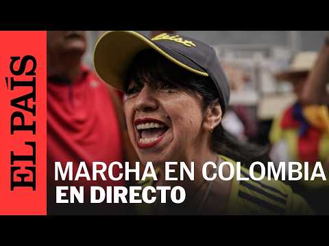EN VIVO | SINDICATOS e indígenas marchan en Bogotá contra De la Espriella | EL PAÍS